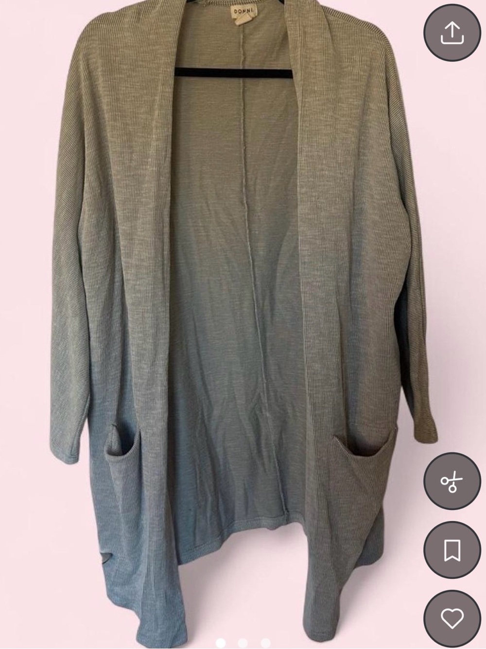 DONNI. Open-Front Women's Cardigan